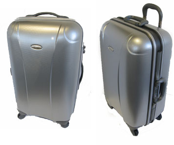 Samsonite Sky Wheeler 2 версии чемоданов: на застежке-молнии и на легкой и прочной алюминиевой раме